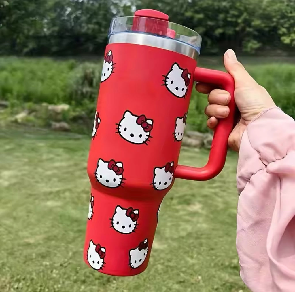 Red Hello Kitty 40oz Tumbler