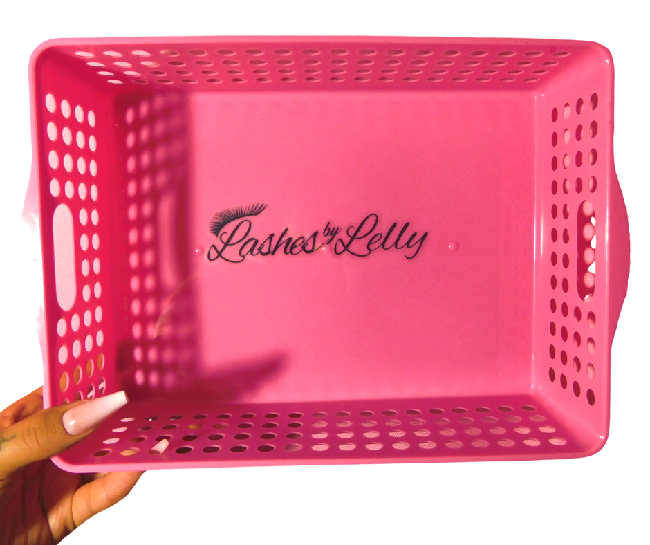 Eyelash Organizer - Hot Pink